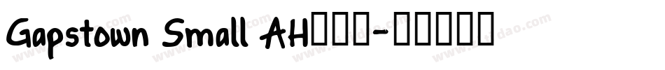 Gapstown Small AH手机版字体转换